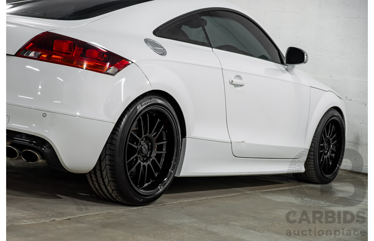 9/2008 Audi TT 2.0 TFSI 8J 2d Coupe Ibis White Turbo 2.0L