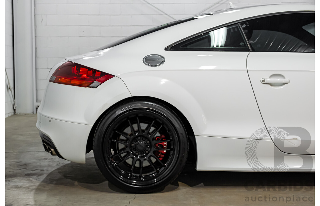 9/2008 Audi TT 2.0 TFSI 8J 2d Coupe Ibis White Turbo 2.0L