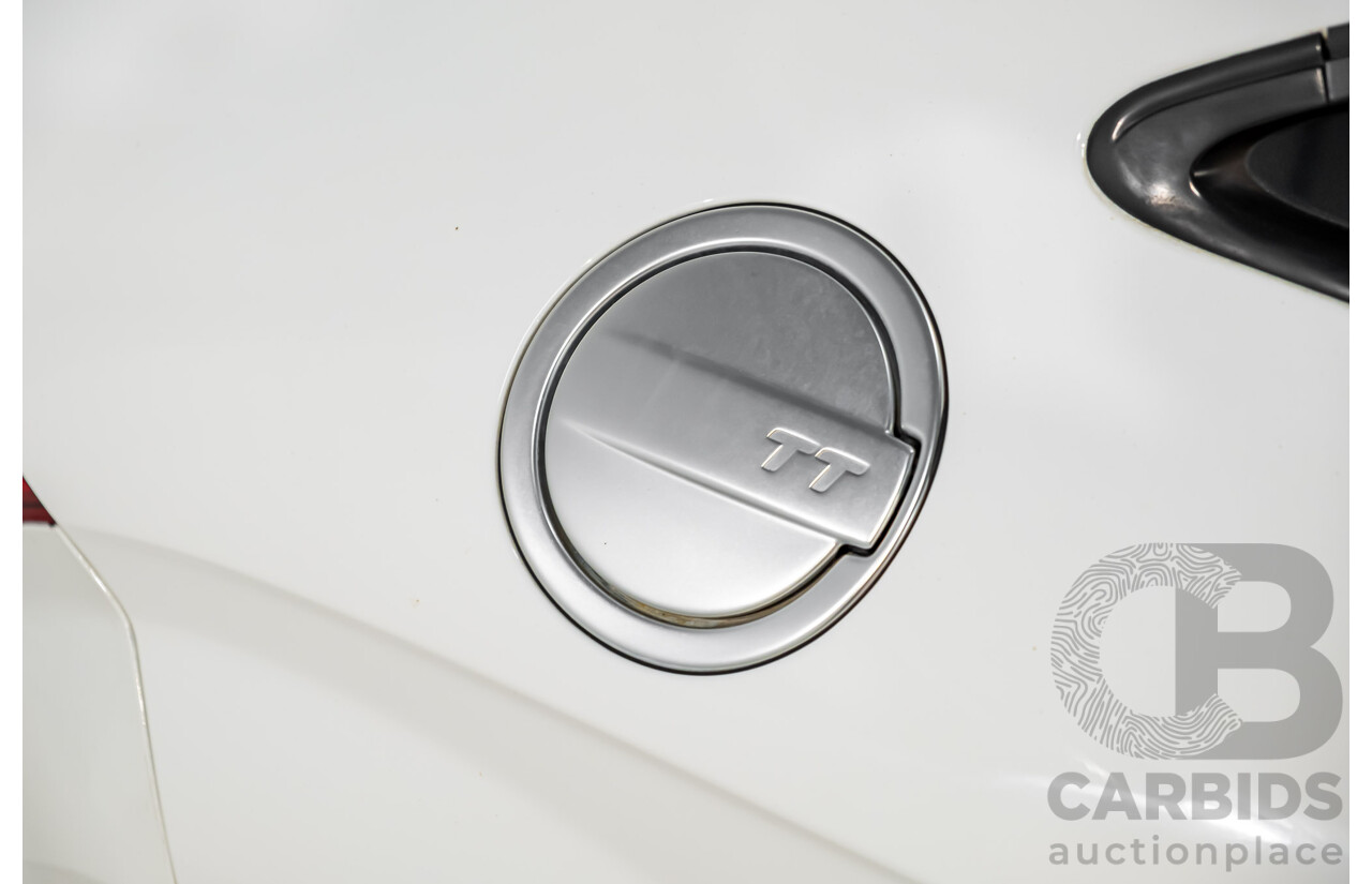9/2008 Audi TT 2.0 TFSI 8J 2d Coupe Ibis White Turbo 2.0L