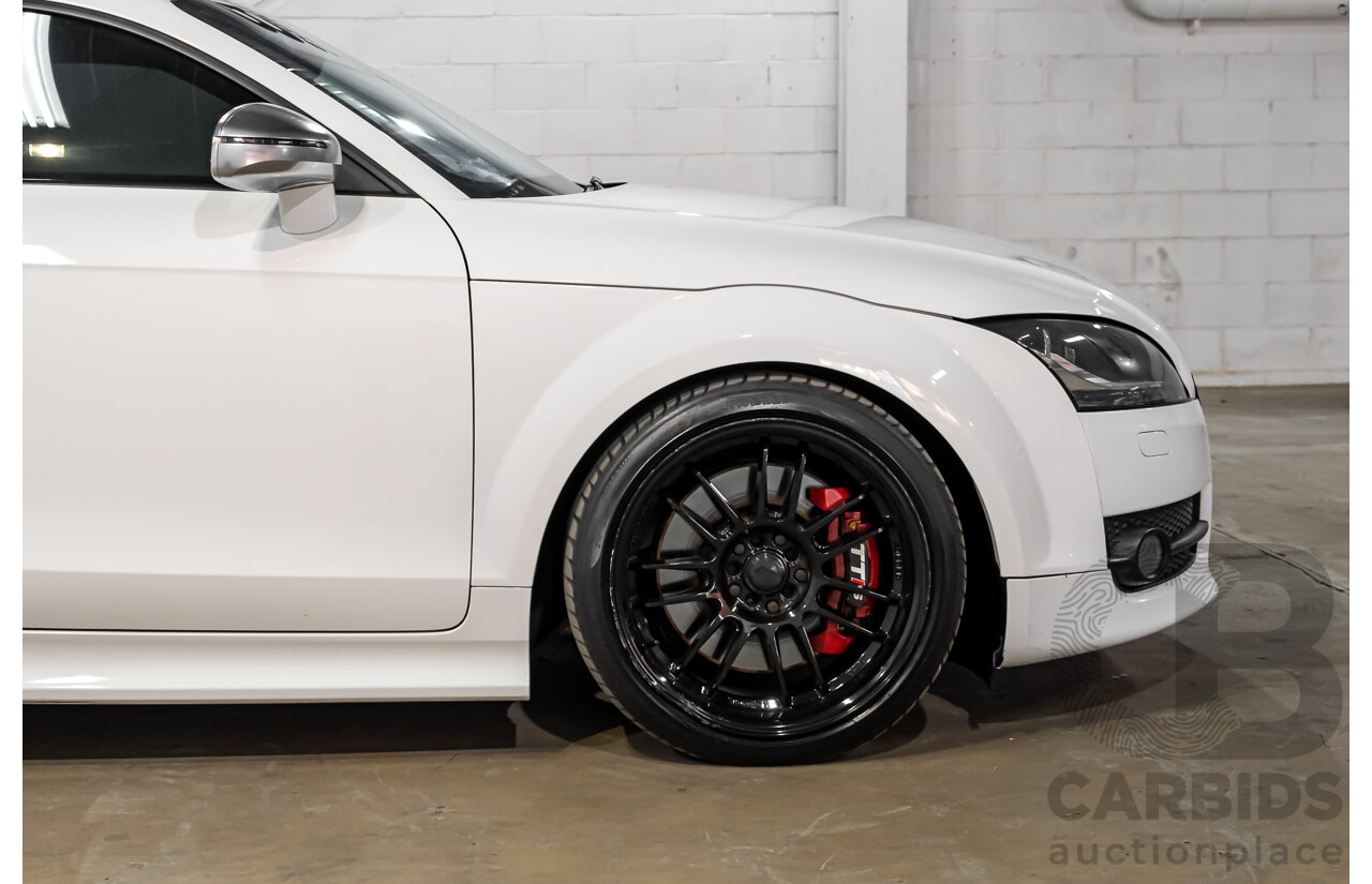 9/2008 Audi TT 2.0 TFSI 8J 2d Coupe Ibis White Turbo 2.0L