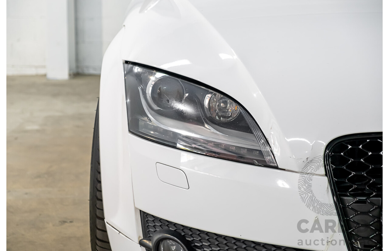 9/2008 Audi TT 2.0 TFSI 8J 2d Coupe Ibis White Turbo 2.0L