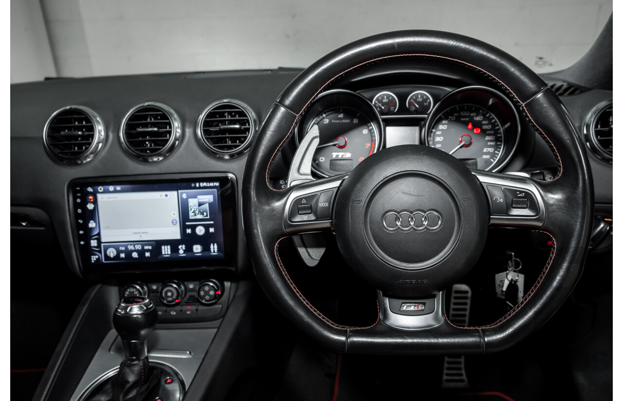 9/2008 Audi TT 2.0 TFSI 8J 2d Coupe Ibis White Turbo 2.0L