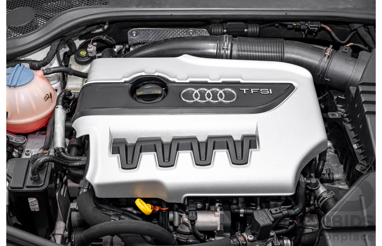 9/2008 Audi TT 2.0 TFSI 8J 2d Coupe Ibis White Turbo 2.0L