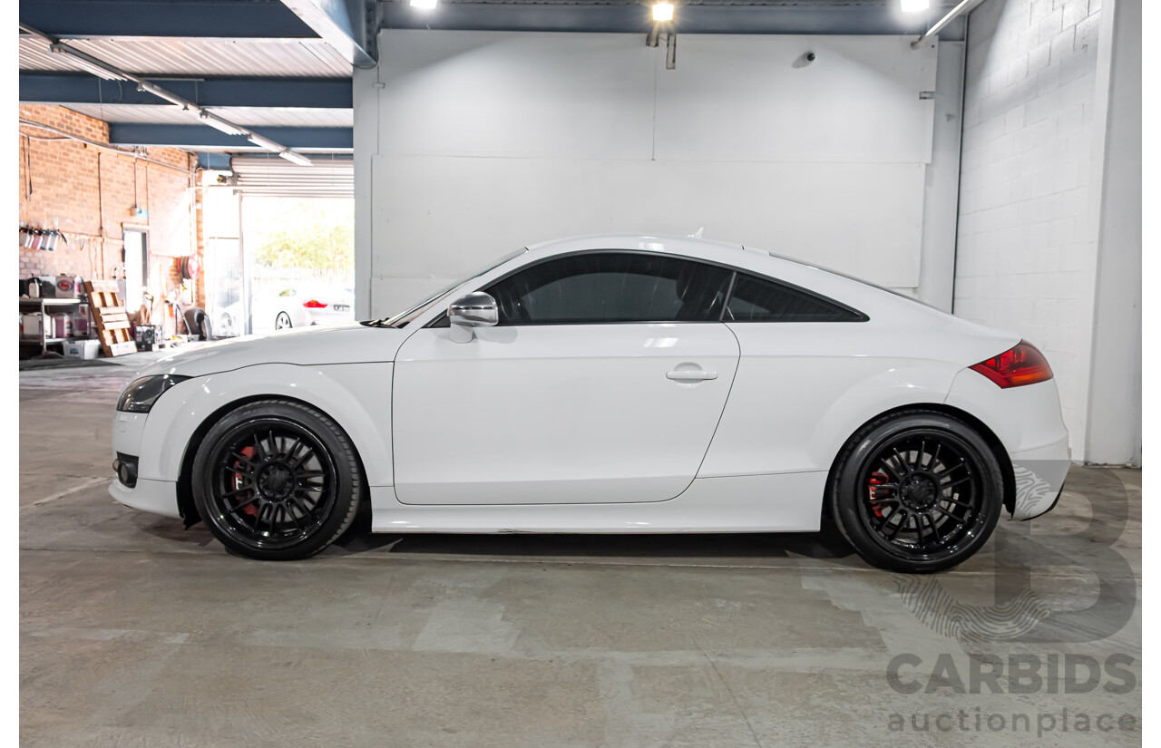 9/2008 Audi TT 2.0 TFSI 8J 2d Coupe Ibis White Turbo 2.0L