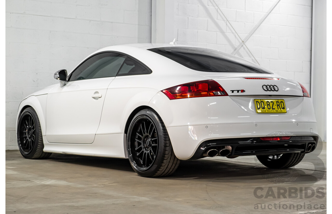 9/2008 Audi TT 2.0 TFSI 8J 2d Coupe Ibis White Turbo 2.0L