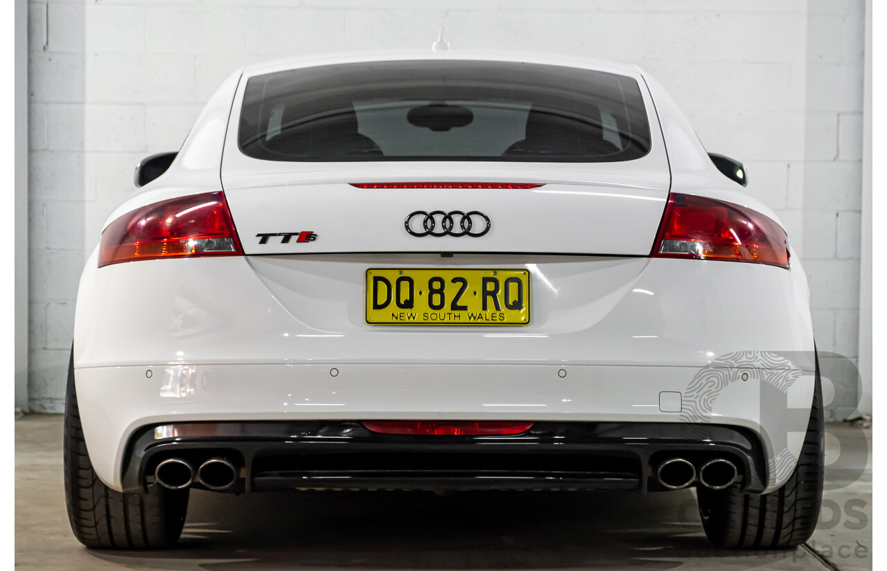 9/2008 Audi TT 2.0 TFSI 8J 2d Coupe Ibis White Turbo 2.0L