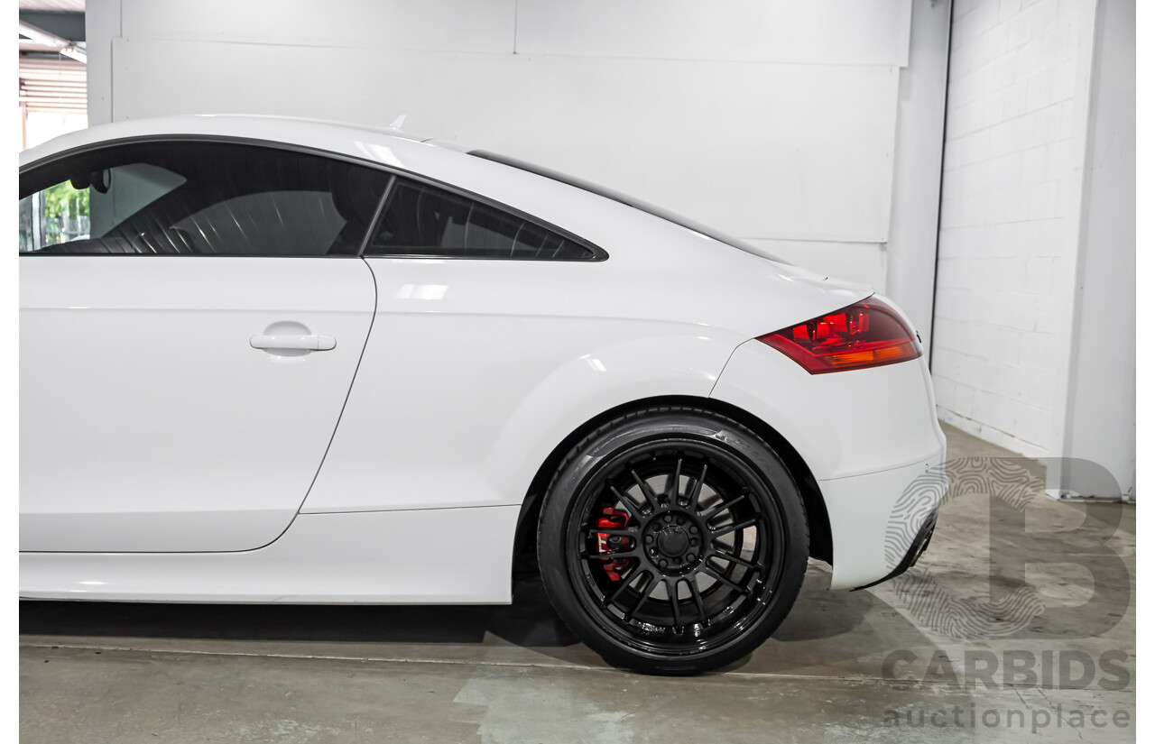 9/2008 Audi TT 2.0 TFSI 8J 2d Coupe Ibis White Turbo 2.0L