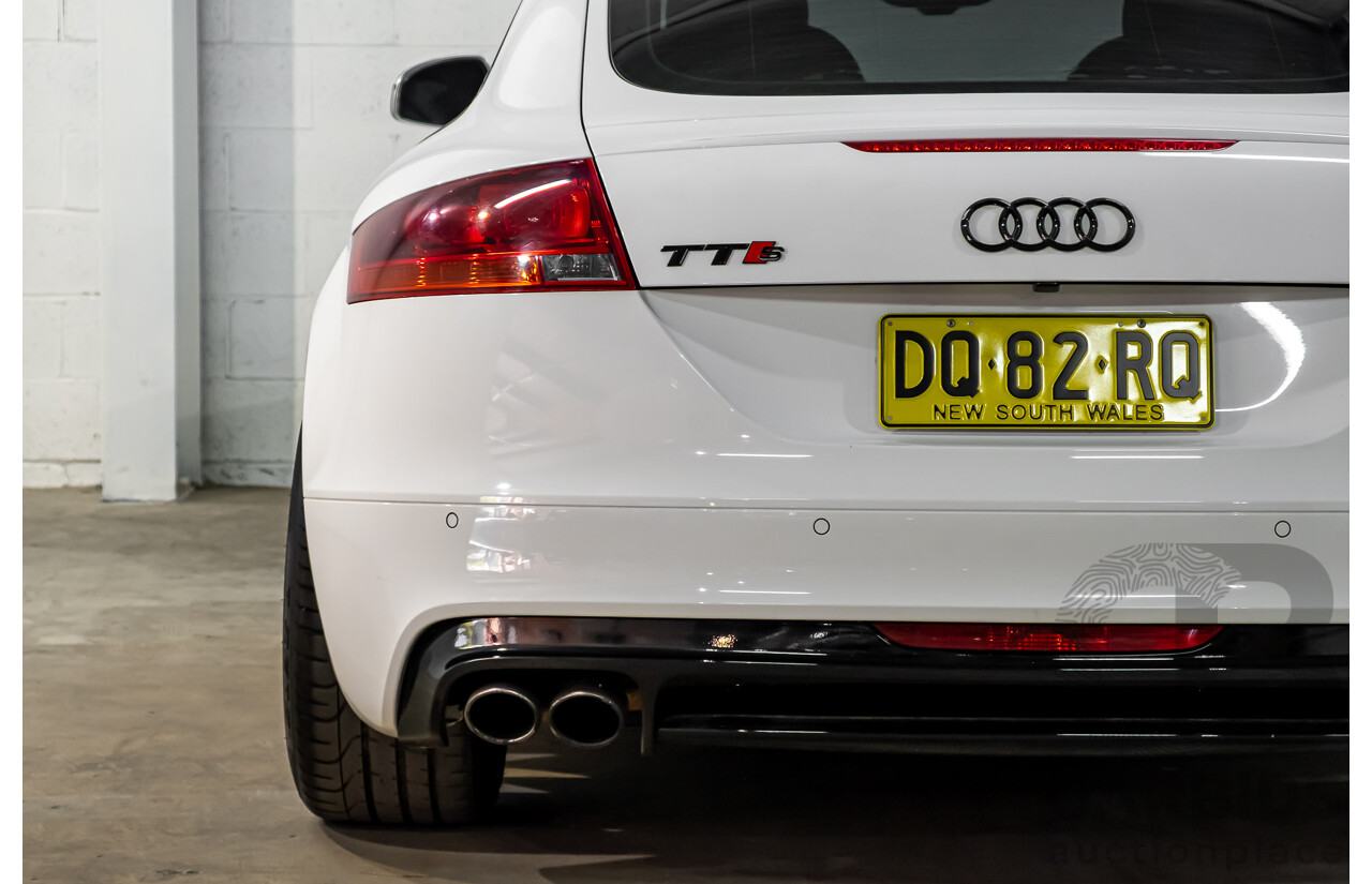 9/2008 Audi TT 2.0 TFSI 8J 2d Coupe Ibis White Turbo 2.0L