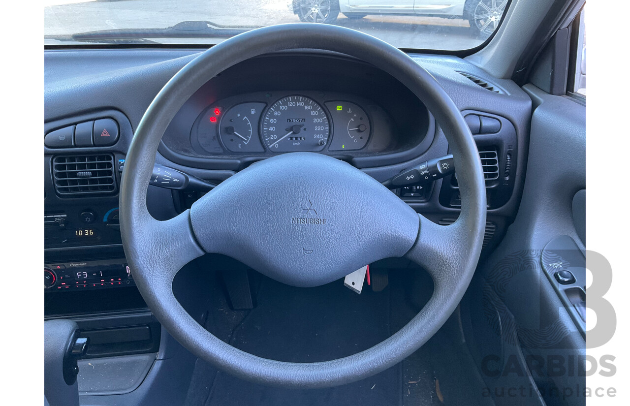 8/2000 Mitsubishi Lancer GLXi CE 4d Wagon Silver 1.8L