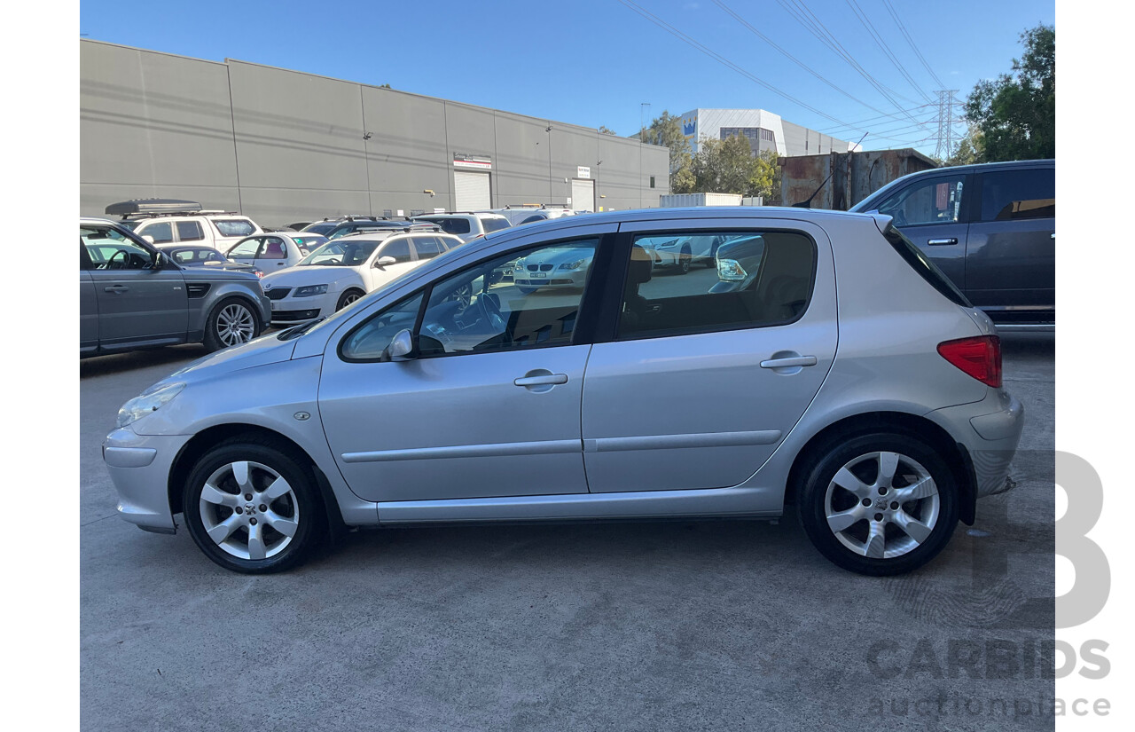 11/2006 Peugeot 307 XSE 2.0 (FWD) MY06 Upgrade 5D Hatchback Grey 2.0L