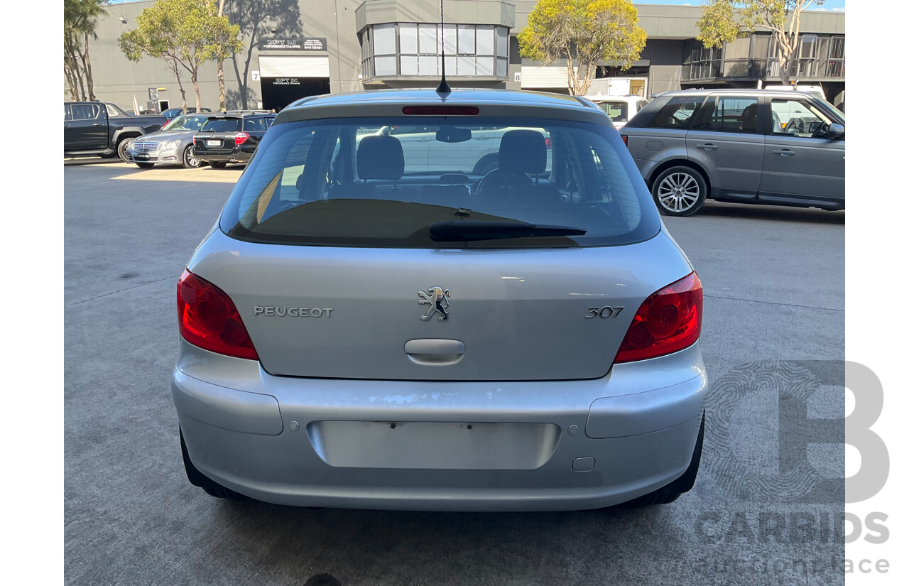 11/2006 Peugeot 307 XSE 2.0 (FWD) MY06 Upgrade 5D Hatchback Grey 2.0L