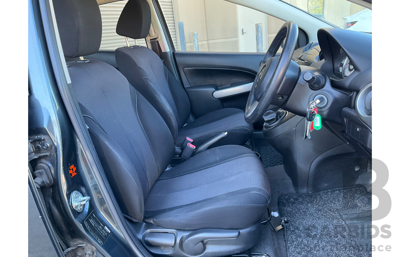 09/2010 Mazda Mazda2 MAXX FWD DE MY10 4D Sedan Grey 1.5L