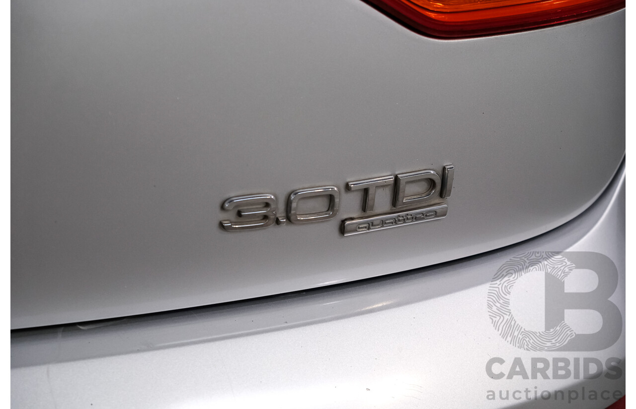 6/2007 Audi Q7 3.0 TDI Quattro 4d Wagon Silver Turbo Diesel V6 3.0L