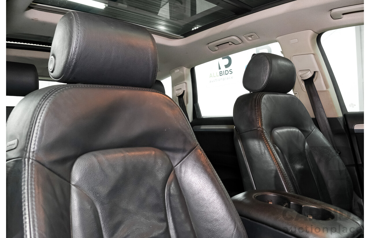 6/2007 Audi Q7 3.0 TDI Quattro 4d Wagon Silver Turbo Diesel V6 3.0L