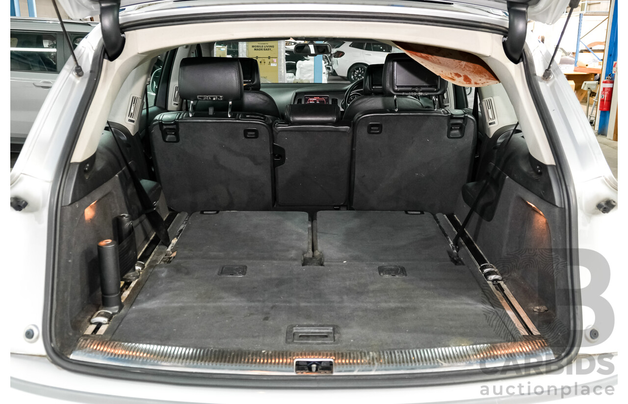 6/2007 Audi Q7 3.0 TDI Quattro 4d Wagon Silver Turbo Diesel V6 3.0L