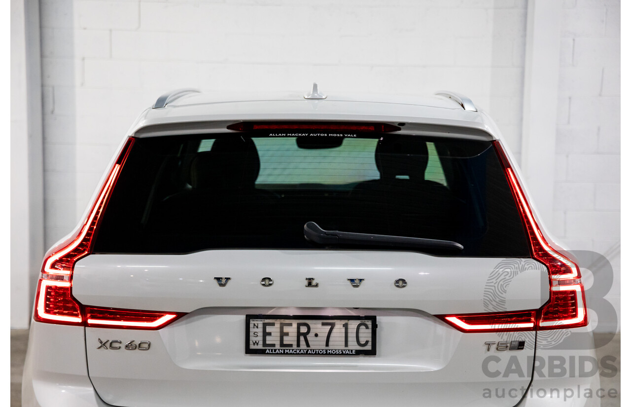 11/2019 Volvo XC60 T5 Inscription (AWD) 246 MY20 4d Wagon Ice White Turbo 2.0L