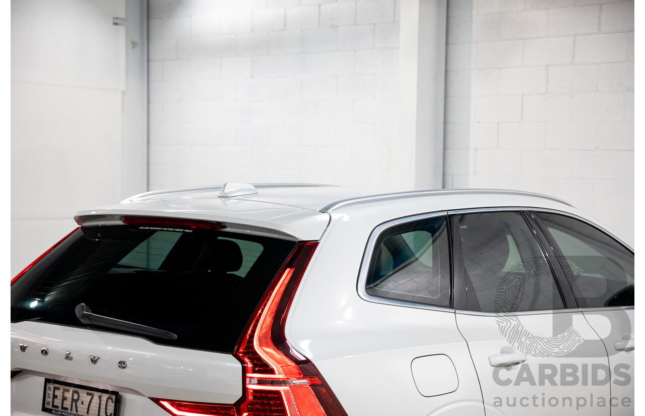 11/2019 Volvo XC60 T5 Inscription (AWD) 246 MY20 4d Wagon Ice White Turbo 2.0L