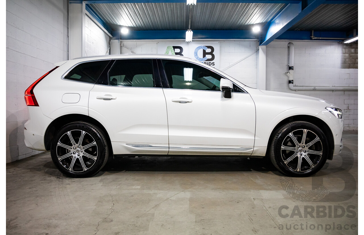11/2019 Volvo XC60 T5 Inscription (AWD) 246 MY20 4d Wagon Ice White Turbo 2.0L