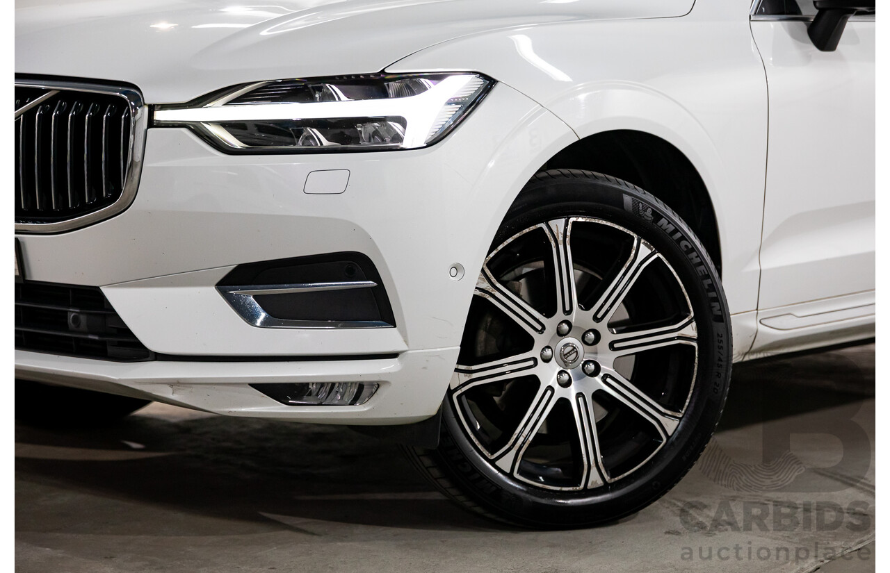 11/2019 Volvo XC60 T5 Inscription (AWD) 246 MY20 4d Wagon Ice White Turbo 2.0L