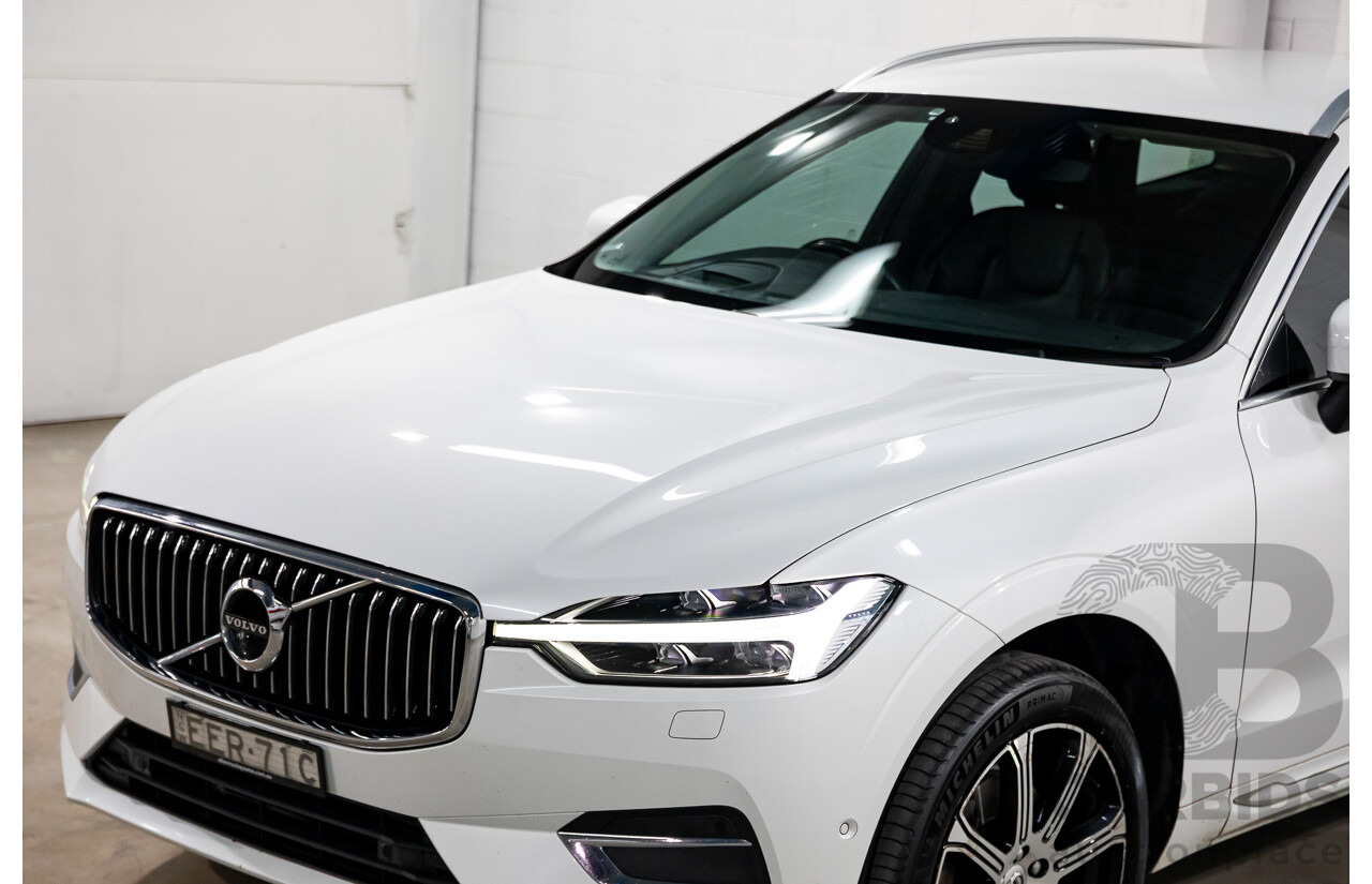 11/2019 Volvo XC60 T5 Inscription (AWD) 246 MY20 4d Wagon Ice White Turbo 2.0L