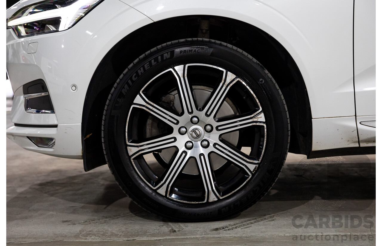 11/2019 Volvo XC60 T5 Inscription (AWD) 246 MY20 4d Wagon Ice White Turbo 2.0L