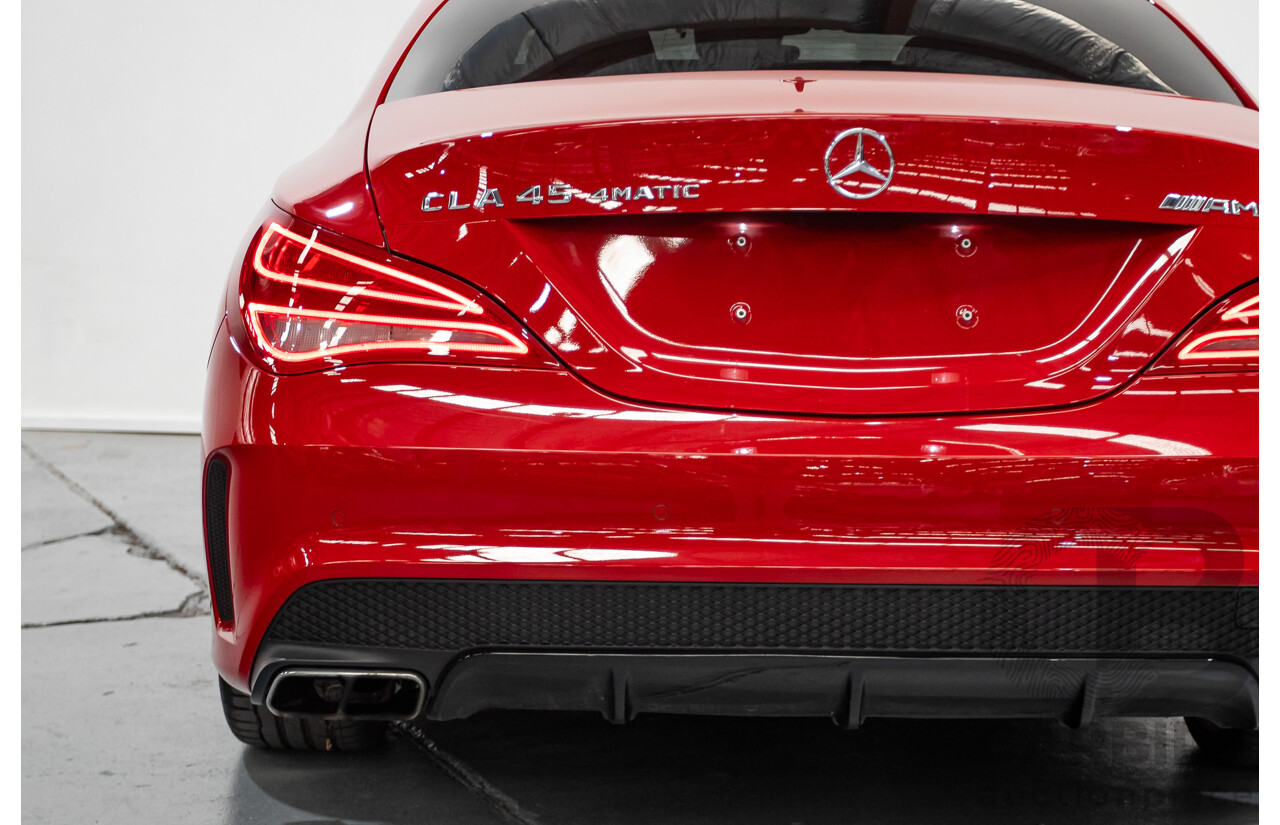 3/2014 Mercedes-Benz CLA 45 AMG (AWD) 117 4d Coupe Jupiter Red Turbo 2.0L