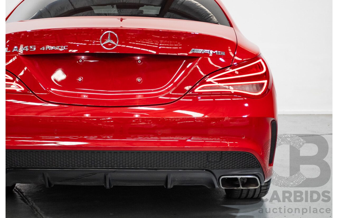 3/2014 Mercedes-Benz CLA 45 AMG (AWD) 117 4d Coupe Jupiter Red Turbo 2.0L