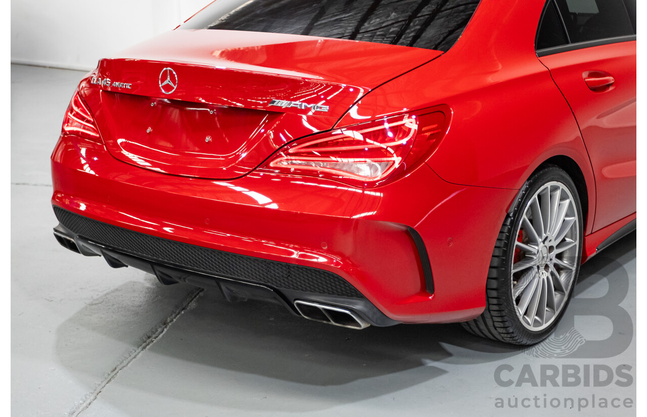 3/2014 Mercedes-Benz CLA 45 AMG (AWD) 117 4d Coupe Jupiter Red Turbo 2.0L