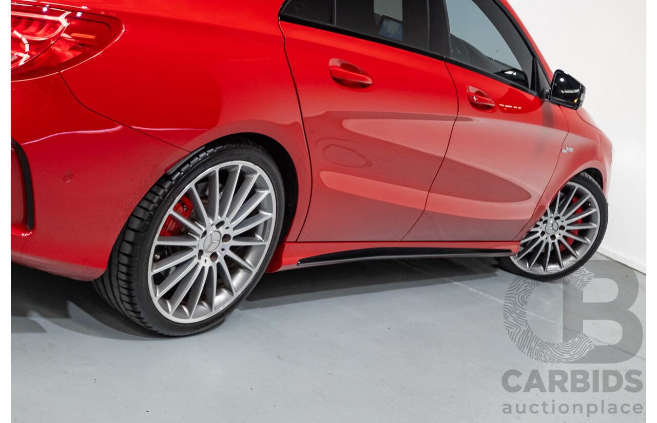3/2014 Mercedes-Benz CLA 45 AMG (AWD) 117 4d Coupe Jupiter Red Turbo 2.0L
