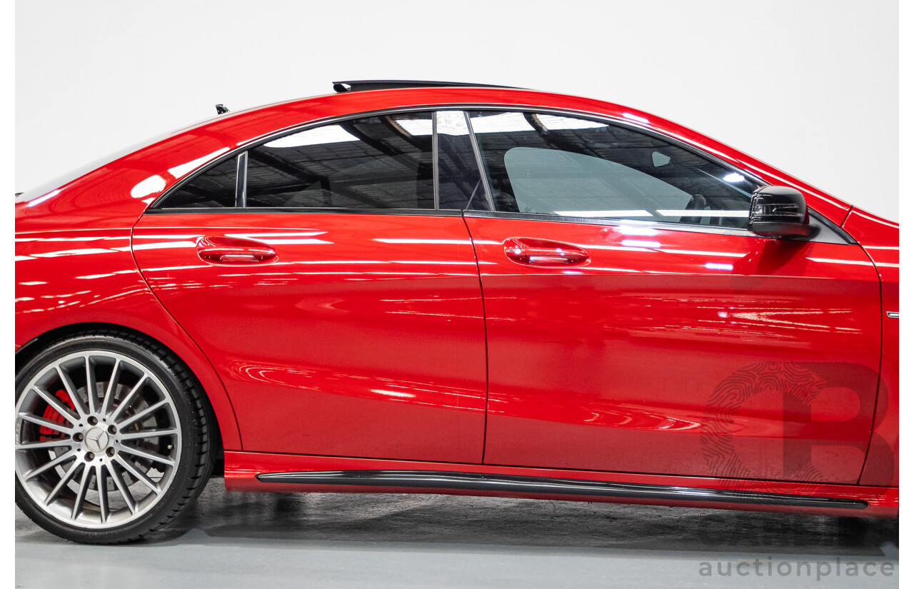 3/2014 Mercedes-Benz CLA 45 AMG (AWD) 117 4d Coupe Jupiter Red Turbo 2.0L
