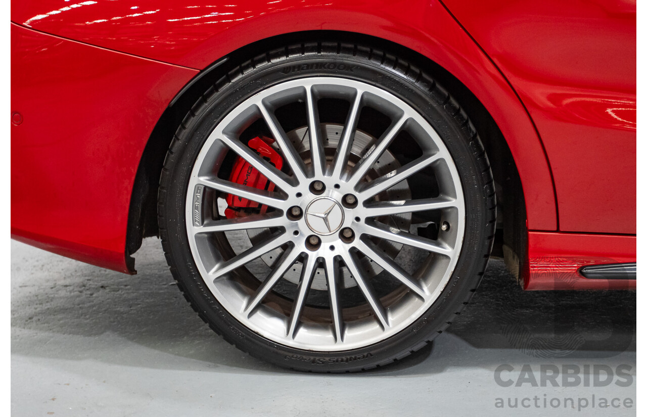 3/2014 Mercedes-Benz CLA 45 AMG (AWD) 117 4d Coupe Jupiter Red Turbo 2.0L