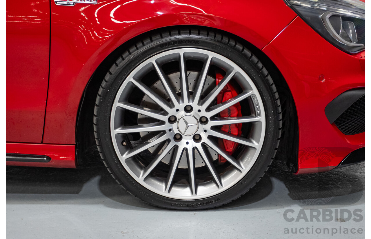 3/2014 Mercedes-Benz CLA 45 AMG (AWD) 117 4d Coupe Jupiter Red Turbo 2.0L