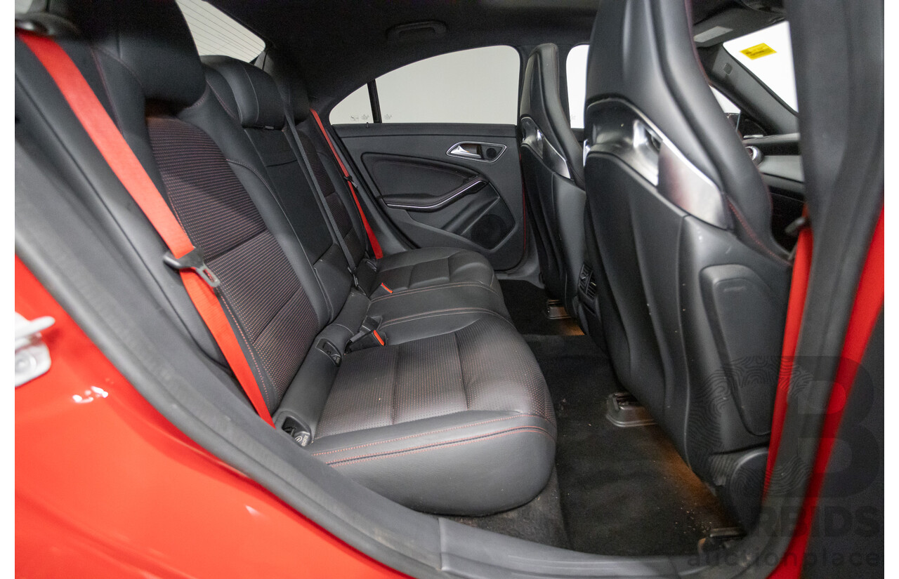 3/2014 Mercedes-Benz CLA 45 AMG (AWD) 117 4d Coupe Jupiter Red Turbo 2.0L