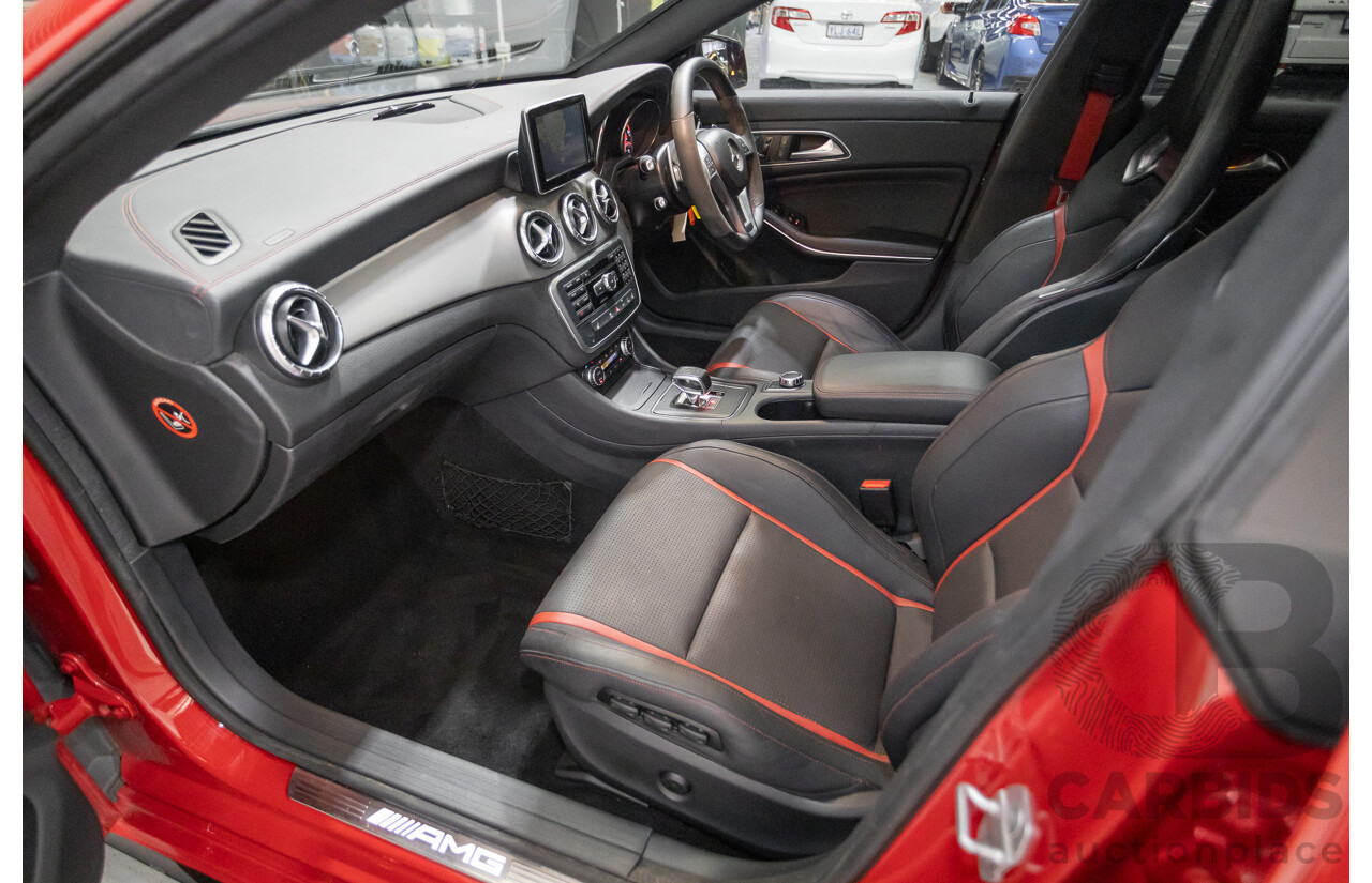 3/2014 Mercedes-Benz CLA 45 AMG (AWD) 117 4d Coupe Jupiter Red Turbo 2.0L