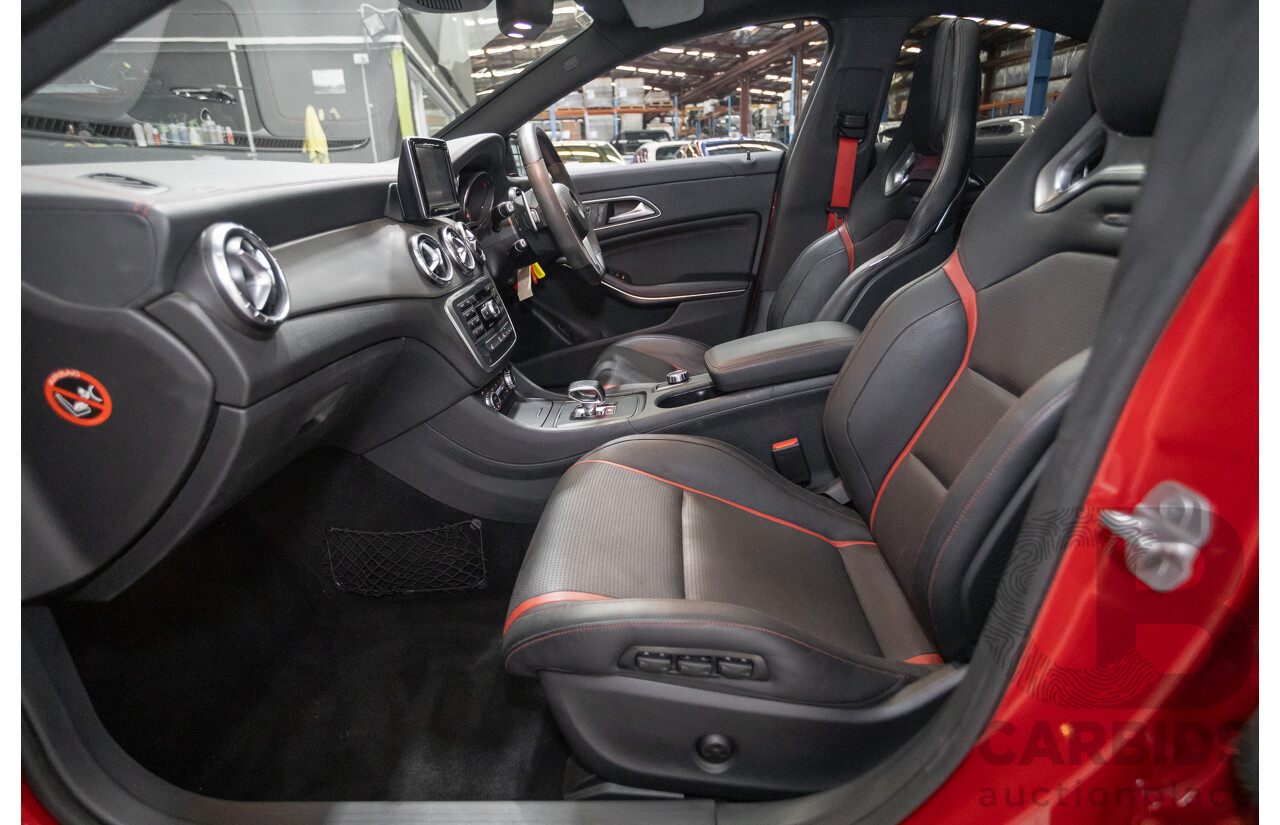 3/2014 Mercedes-Benz CLA 45 AMG (AWD) 117 4d Coupe Jupiter Red Turbo 2.0L