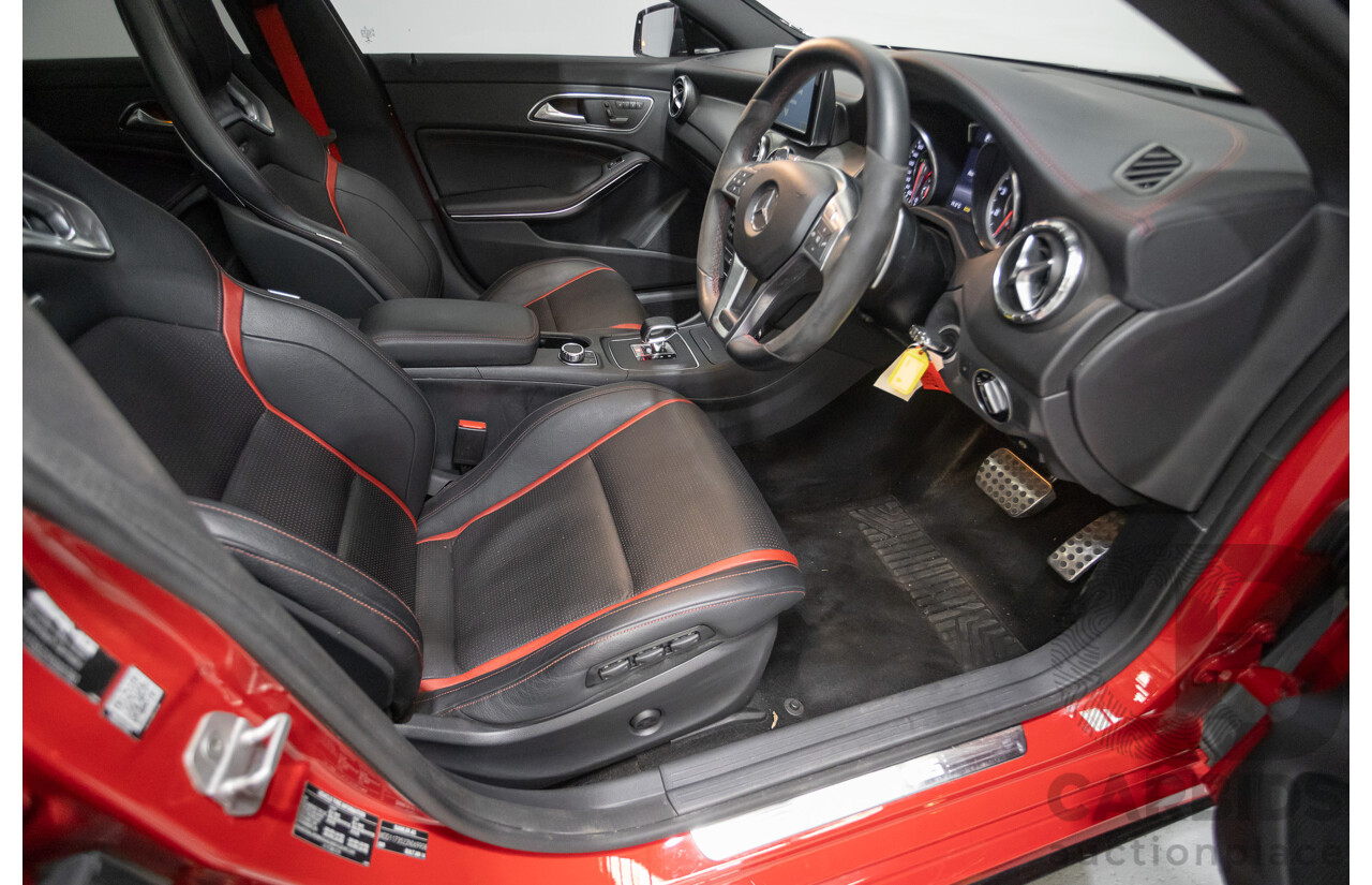 3/2014 Mercedes-Benz CLA 45 AMG (AWD) 117 4d Coupe Jupiter Red Turbo 2.0L