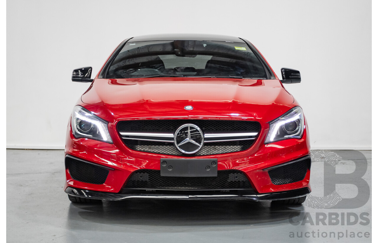 3/2014 Mercedes-Benz CLA 45 AMG (AWD) 117 4d Coupe Jupiter Red Turbo 2.0L