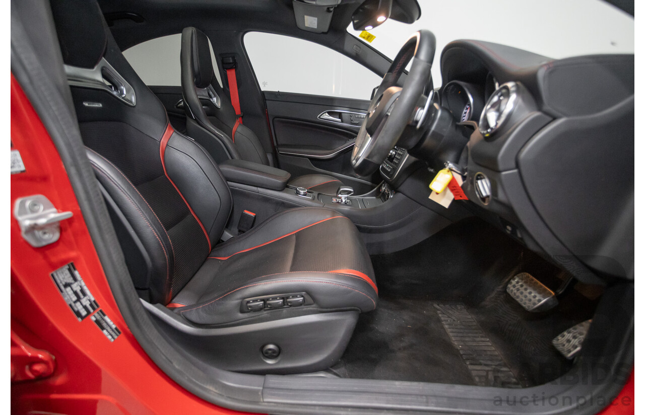 3/2014 Mercedes-Benz CLA 45 AMG (AWD) 117 4d Coupe Jupiter Red Turbo 2.0L