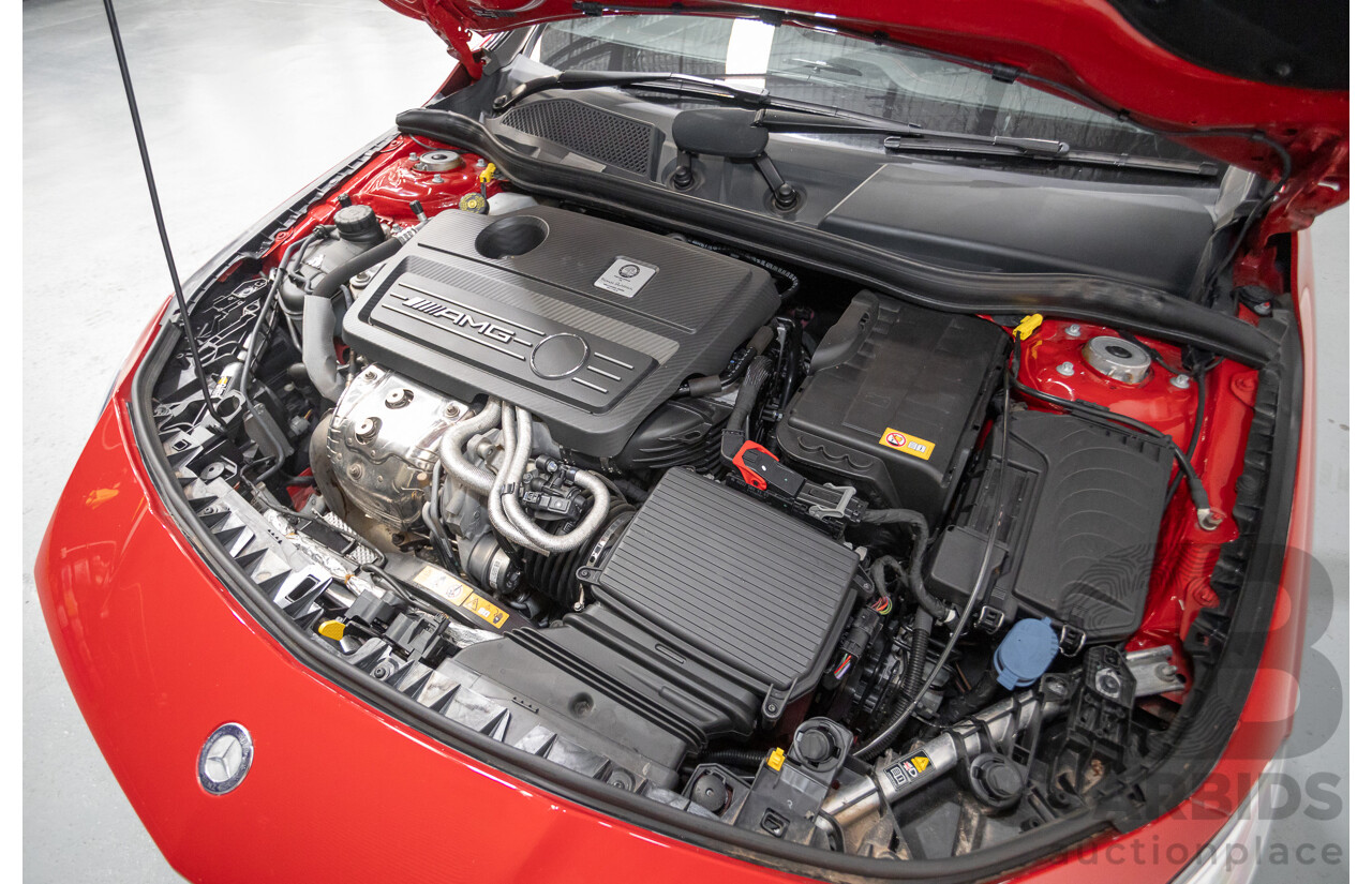 3/2014 Mercedes-Benz CLA 45 AMG (AWD) 117 4d Coupe Jupiter Red Turbo 2.0L