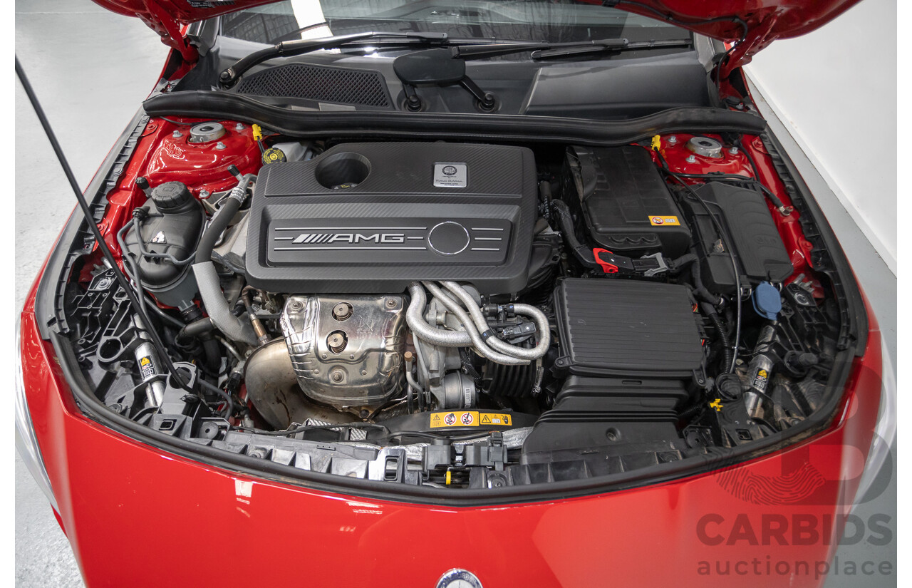 3/2014 Mercedes-Benz CLA 45 AMG (AWD) 117 4d Coupe Jupiter Red Turbo 2.0L