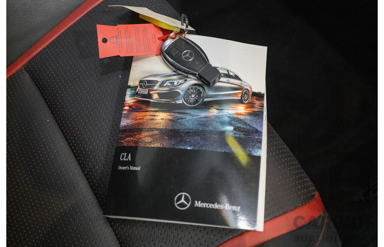 3/2014 Mercedes-Benz CLA 45 AMG (AWD) 117 4d Coupe Jupiter Red Turbo 2.0L