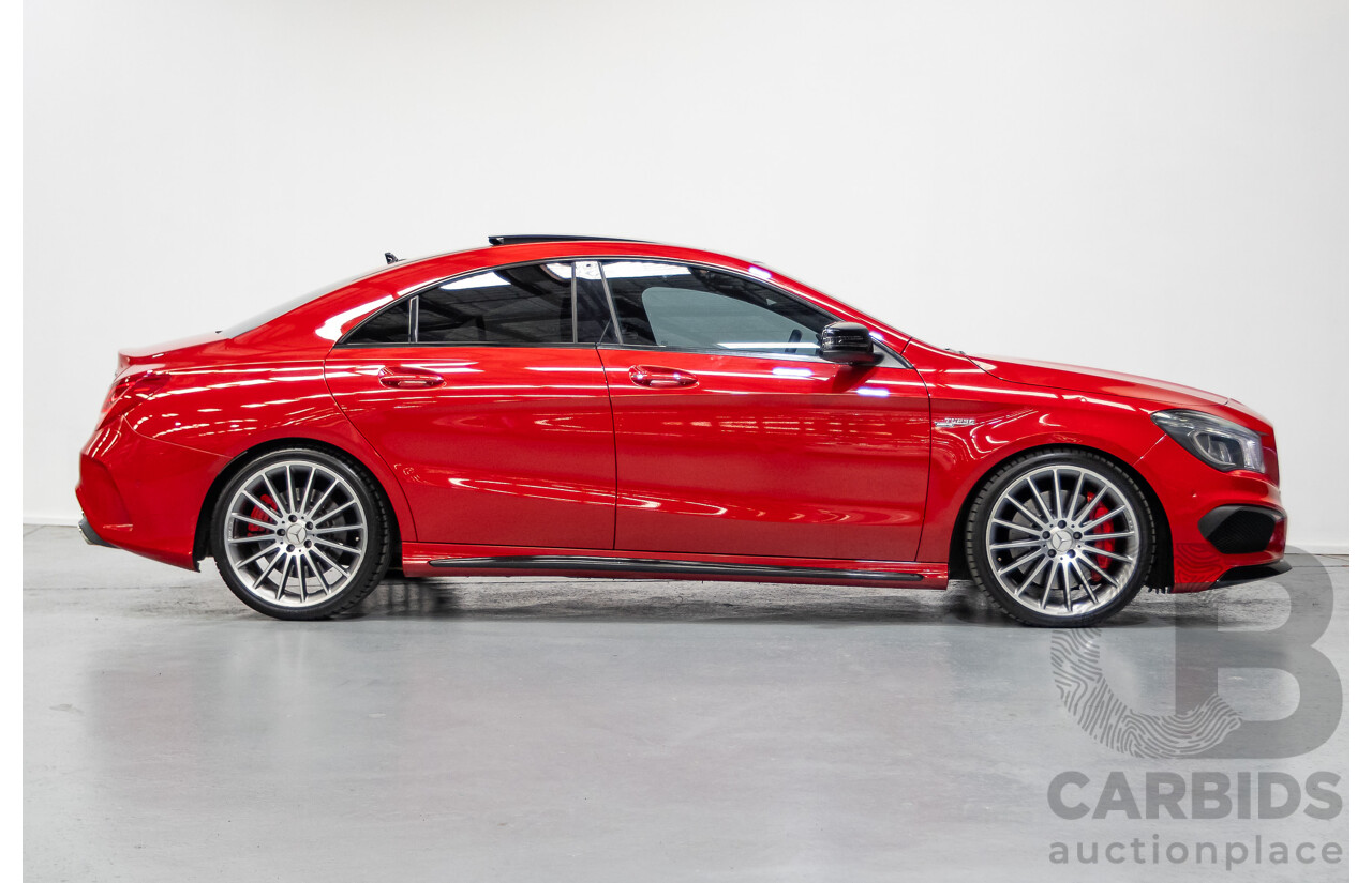 3/2014 Mercedes-Benz CLA 45 AMG (AWD) 117 4d Coupe Jupiter Red Turbo 2.0L