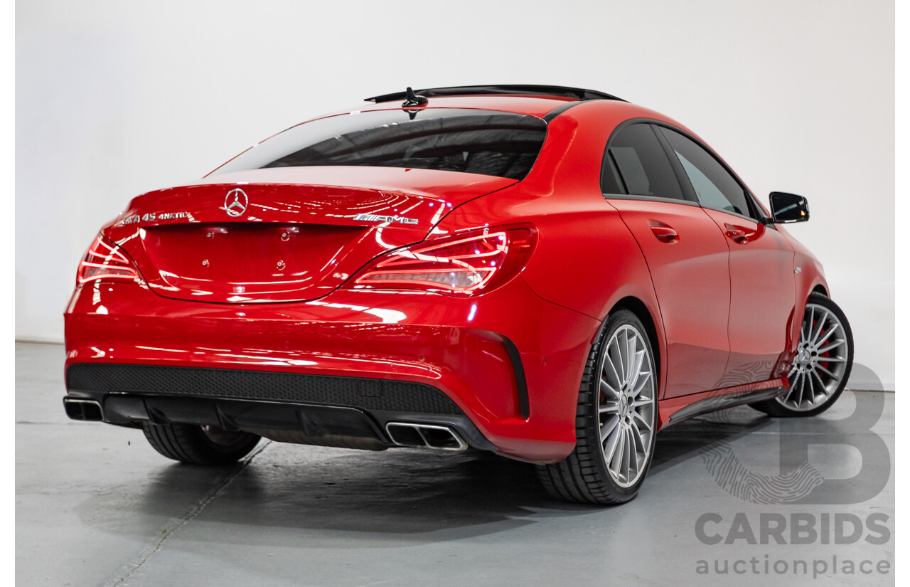 3/2014 Mercedes-Benz CLA 45 AMG (AWD) 117 4d Coupe Jupiter Red Turbo 2.0L
