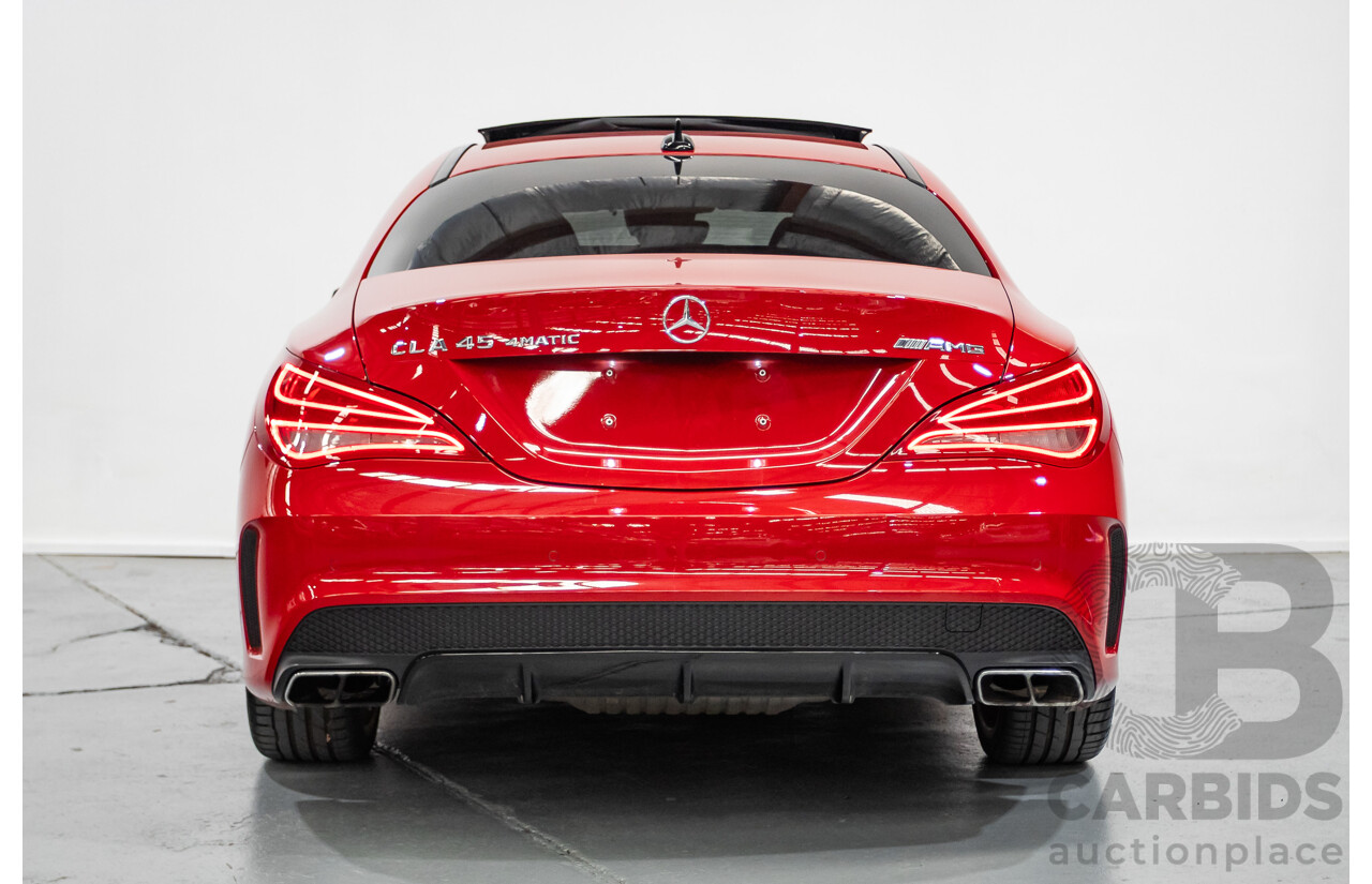 3/2014 Mercedes-Benz CLA 45 AMG (AWD) 117 4d Coupe Jupiter Red Turbo 2.0L