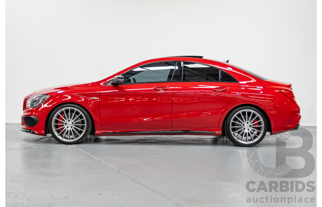 3/2014 Mercedes-Benz CLA 45 AMG (AWD) 117 4d Coupe Jupiter Red Turbo 2.0L