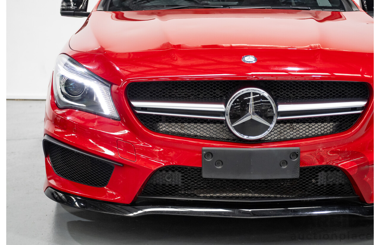3/2014 Mercedes-Benz CLA 45 AMG (AWD) 117 4d Coupe Jupiter Red Turbo 2.0L