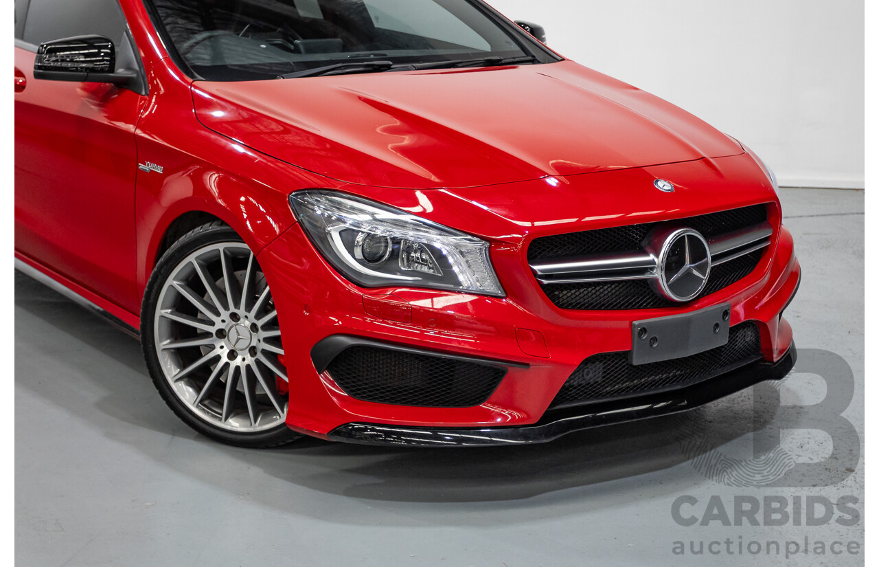 3/2014 Mercedes-Benz CLA 45 AMG (AWD) 117 4d Coupe Jupiter Red Turbo 2.0L