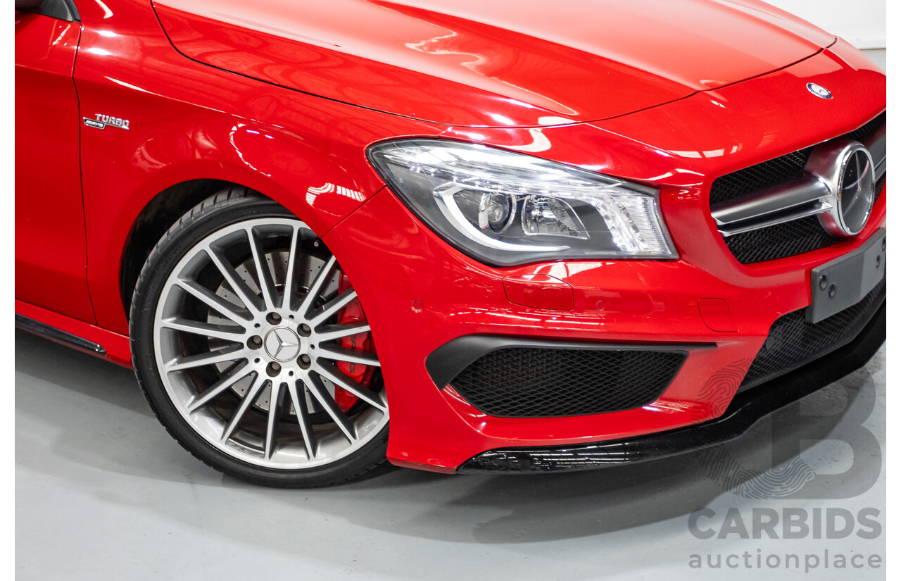 3/2014 Mercedes-Benz CLA 45 AMG (AWD) 117 4d Coupe Jupiter Red Turbo 2.0L