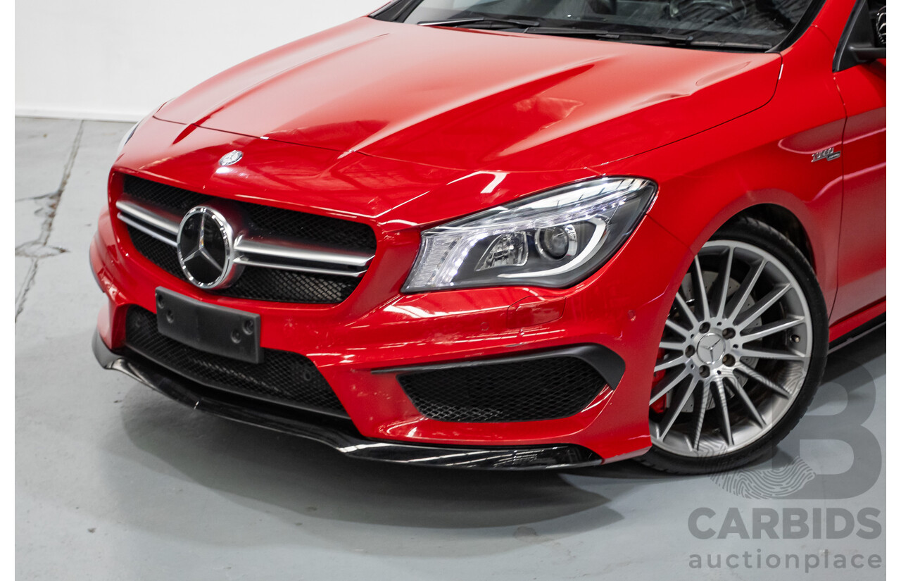 3/2014 Mercedes-Benz CLA 45 AMG (AWD) 117 4d Coupe Jupiter Red Turbo 2.0L