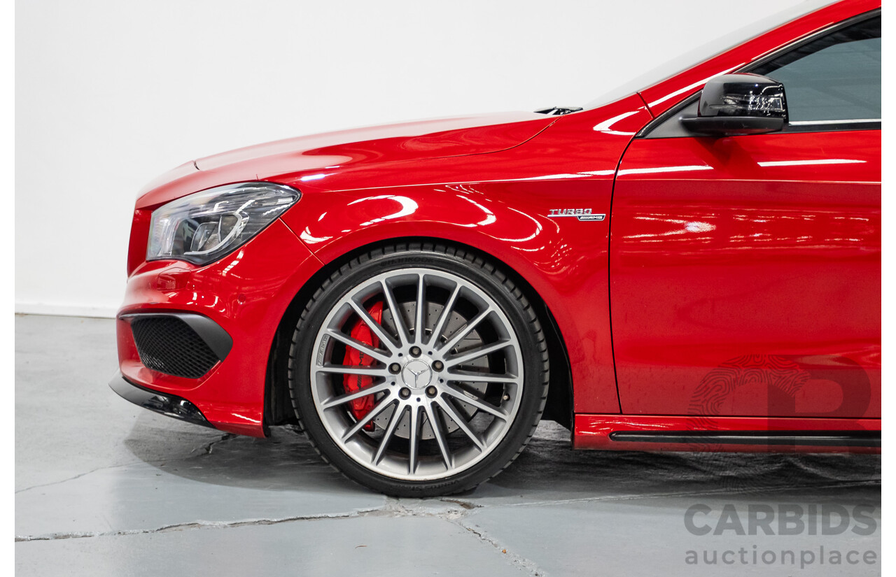 3/2014 Mercedes-Benz CLA 45 AMG (AWD) 117 4d Coupe Jupiter Red Turbo 2.0L